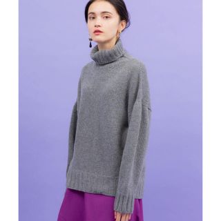 ビューティアンドユースユナイテッドアローズ(BEAUTY&YOUTH UNITED ARROWS)のユナイテッドトウキョウ  タートルネック ニット グレー(ニット/セーター)