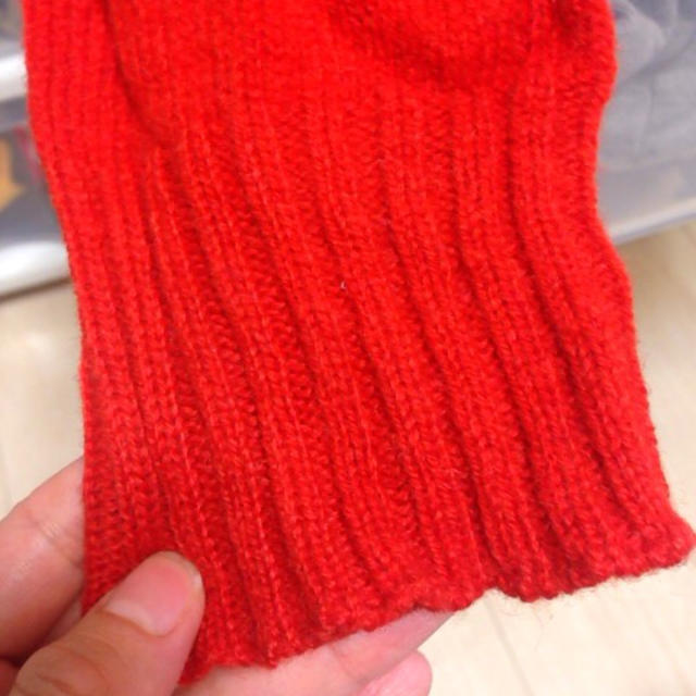 A.P.C(アーペーセー)のA.P.Cタートルネックニット赤 レディースのトップス(ニット/セーター)の商品写真
