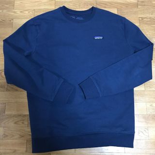 パタゴニア(patagonia)の Patagonia パタゴニア　トレーナー ネイビー 古着 サイズL 正規品(スウェット)