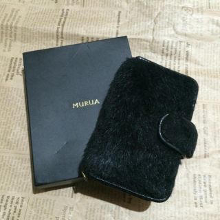 ムルーア(MURUA)の美品＊iPhone5.5sファーケース(モバイルケース/カバー)