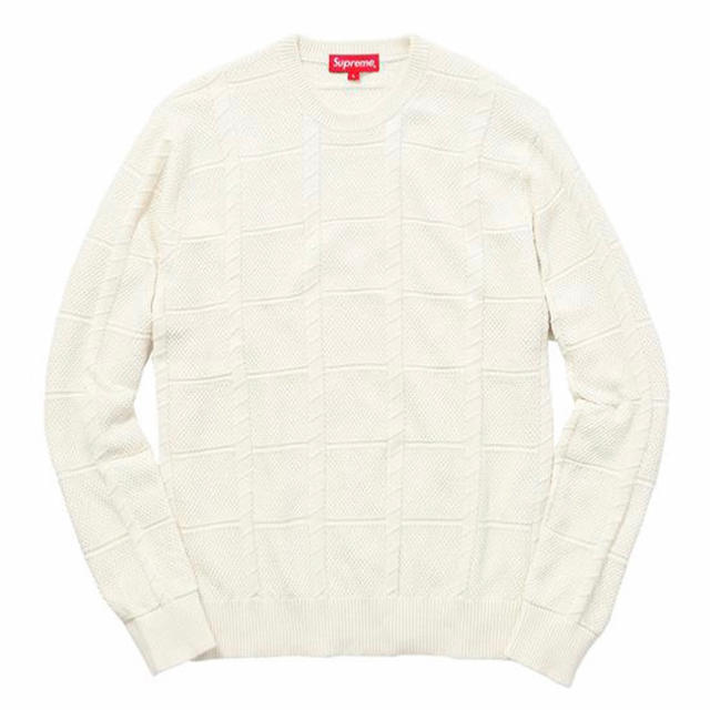 【オープニング大セール】 Supreme ジャガードキムタク Sweater Jacquard  SUPREME 16SS - ニット/セーター