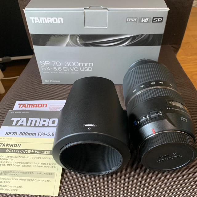 タムロン SP70-300mm F4-5.6 Di VC USD TS キャノン