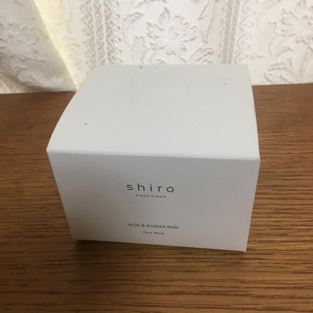 shiro シロ　アロエハマナスフェイスマスク