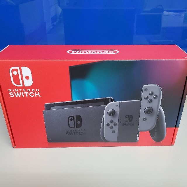 【新品・未使用】ニンテンドー  Switch スイッチ　新モデル　グレー