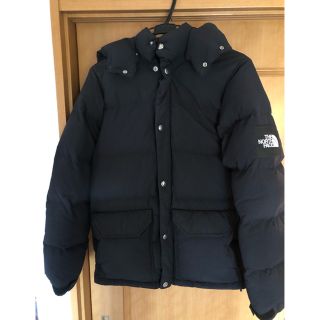 ザノースフェイス(THE NORTH FACE)のTHE NORTH FACE/キャンプシエラショート ブラック S(ダウンジャケット)