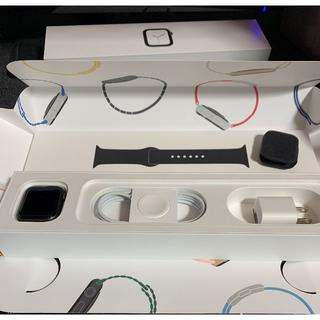 アップルウォッチ(Apple Watch)のApple Watch Series4 (GPS)40mm スペースグレイ(その他)