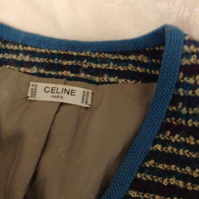 celine(セリーヌ)のはなとたんぽぽ様 レディースのジャケット/アウター(ノーカラージャケット)の商品写真