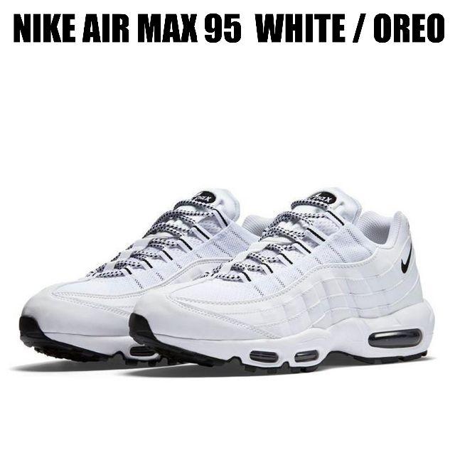 NIKE AIR MAX 95 WHITE/OREO (US10/28cm)