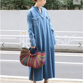 木造 ジャーナルスタンダード 7部袖 デニムワンピ | ochge.org