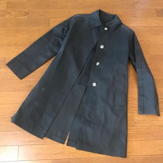 マッキントッシュ(MACKINTOSH)の【最終】古着 マッキントッシュゴム引きコート ステンカラーコート(ミリタリージャケット)