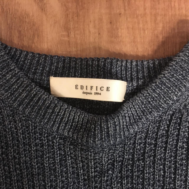 EDIFICE(エディフィス)のエデフィス　美品ニット　M メンズのトップス(ニット/セーター)の商品写真