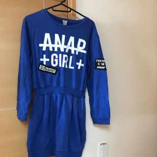 アナップキッズ(ANAP Kids)のANAP girl  ワンピ  サイズM(ワンピース)