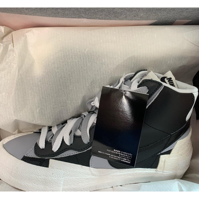 NIKE(ナイキ)のnike sacai blazer 27.5cm メンズの靴/シューズ(スニーカー)の商品写真