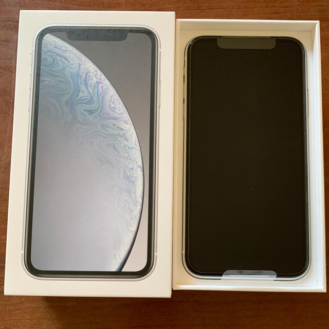 iPhone XR White 64GB SIMロックあり au-connectedremag.com