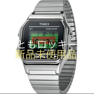 シュプリーム(Supreme)のシュプリーム  タイメックス　supreme timex シルバー 腕時計(腕時計(デジタル))