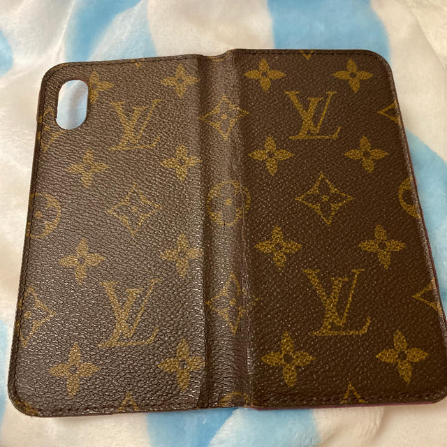 LOUIS VUITTON - ヴィトン  スマホケースX イニシャル無し　中古　正規品の通販