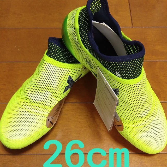 adidas(アディダス)の新品未使用！ adidas エックス 17+ 360スピード SG 26cm スポーツ/アウトドアのサッカー/フットサル(シューズ)の商品写真