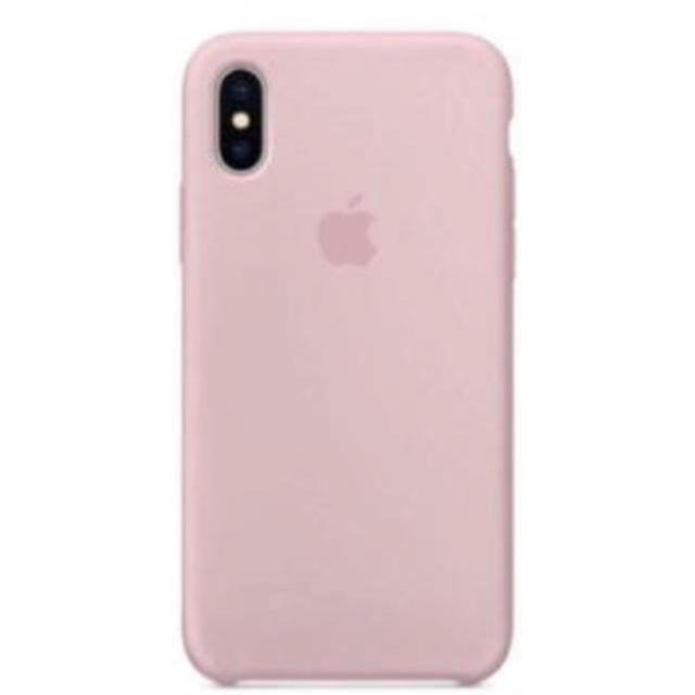 Apple(アップル)のiPhoneXシリコーンケース ピンクサンド 新品未開封 スマホ/家電/カメラのスマホアクセサリー(iPhoneケース)の商品写真