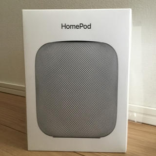 アップル(Apple)のHomePod (HQHW2J/A HomePod,Space Gray)(その他)