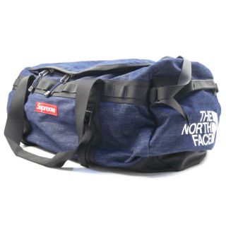 シュプリーム(Supreme)のsupreme the north face コラボ　denim duffle (ボストンバッグ)