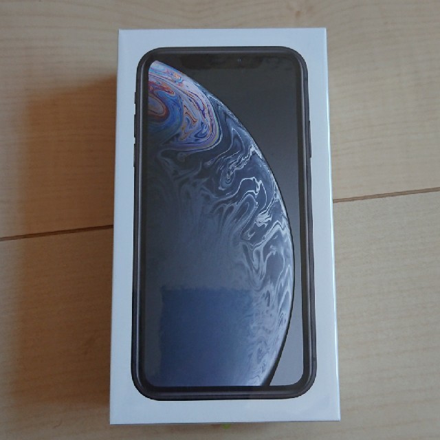 最新入荷 iPhone - iPhone XR 64GB Black 新品未開封 スマートフォン本体
