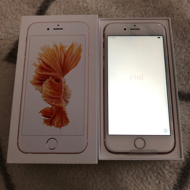 iphone6s/32GB/ローズゴールド/gold/SIMフリー/新品未使用