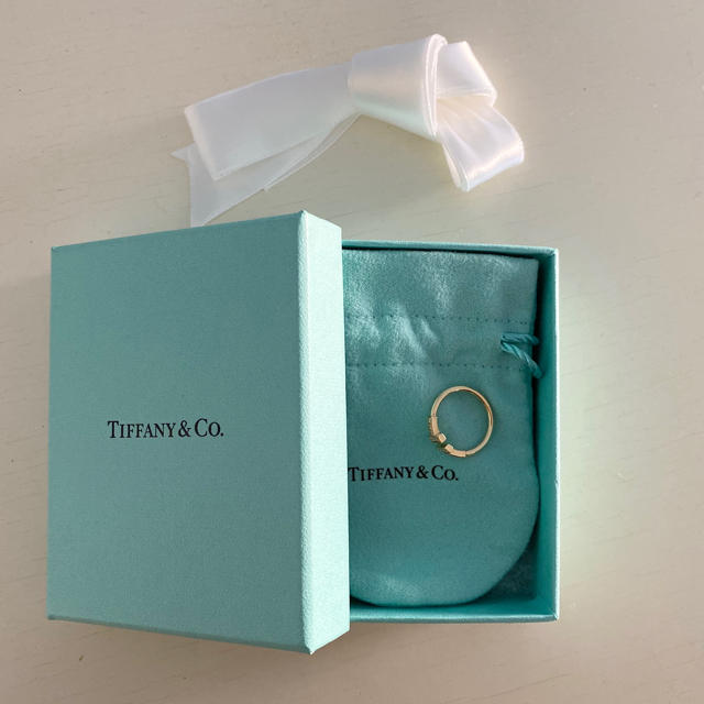 Tiffany & Co. - Tiffany&Co. TワイヤーダイヤモンドYGリング