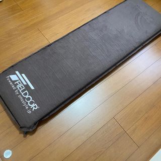 フィールドア(FIELDOOR)のFIELDOOR 車中泊マット Sサイズ ブラウン(寝袋/寝具)