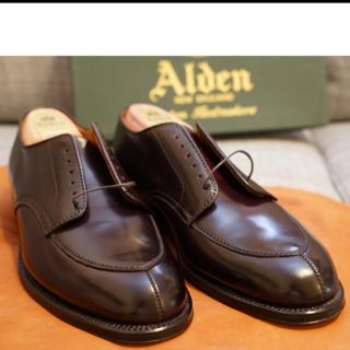 オールデン(Alden)のALDEN 87140 8.5E 新品(ドレス/ビジネス)