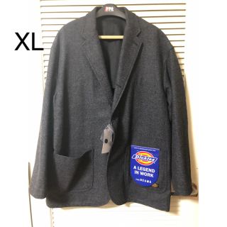 ビームス(BEAMS)のXL Tripster Dickies Beams ツイードジャケット　グレー(テーラードジャケット)