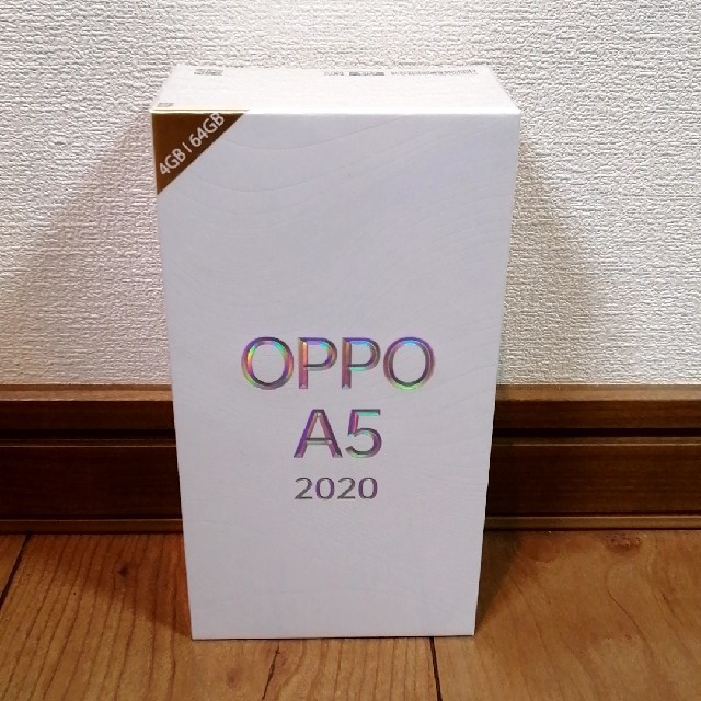 OPPO A5 2020 4GB 64GB blue 国内SIMフリー納品書付