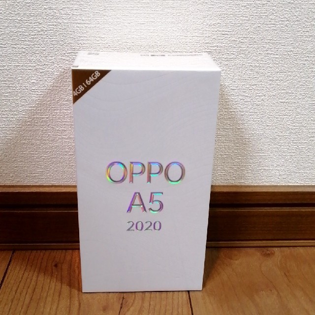OPPO A5 2020 4GB 64GB green 国内版SIMフリー納品書