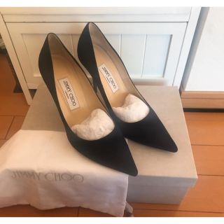 ジミーチュウ(JIMMY CHOO)のJIMMY CHOO ABEL NAVY 値下げ(ハイヒール/パンプス)