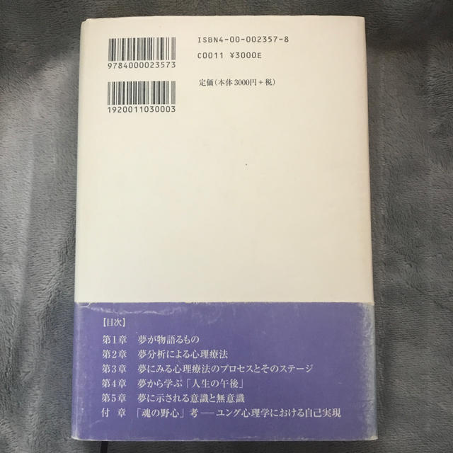 岩波書店(イワナミショテン)の夢が語るこころの深み 渡辺雄三 エンタメ/ホビーの本(人文/社会)の商品写真