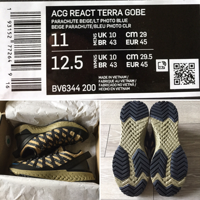 NIKE(ナイキ)のNIKE ACG REACT TERRA GOBE 29㎝ 未使用 ナイキ メンズの靴/シューズ(スニーカー)の商品写真