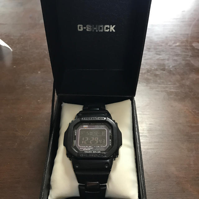 腕時計(デジタル)G-SHOCK ソーラー電波　メタルバンド