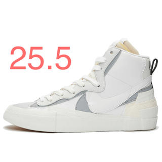 サカイ(sacai)のidont専用 Nike BlazerSacai White Grey ナイキ (スニーカー)