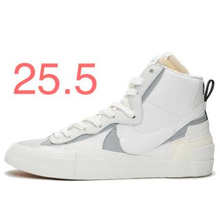 サカイ(sacai)のidont専用 Nike BlazerSacai White Grey ナイキ (スニーカー)