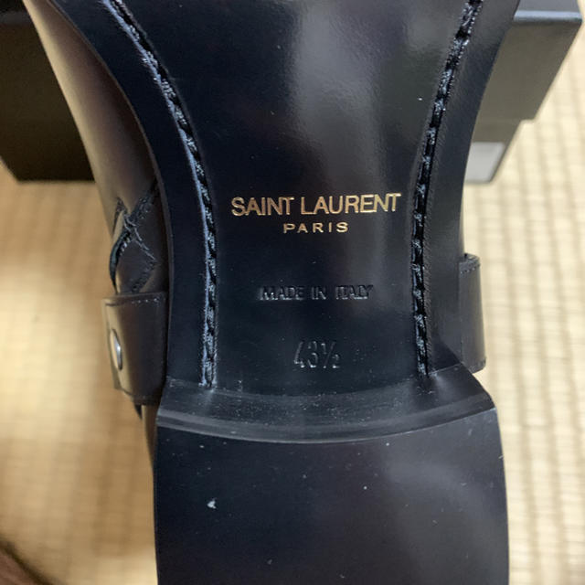 Saint Laurent(サンローラン)の今月末までの出品です！！  サンローラン リングブーツ 43.5 メンズの靴/シューズ(ブーツ)の商品写真