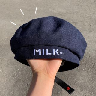 ミルクフェド(MILKFED.)のMILKFED.ベレー帽(ハンチング/ベレー帽)