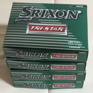 スリクソン(Srixon)の新品 スリクソン SRIXON ゴルフボール TRI-STAR 白(ゴルフ)