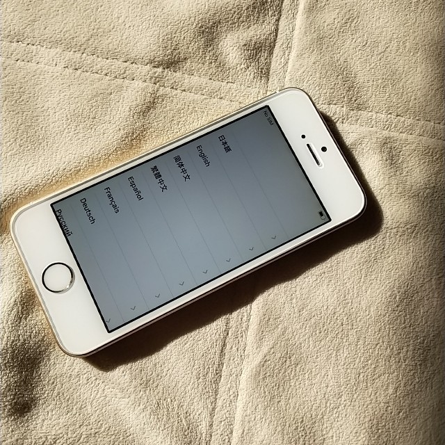 iPhone SE Gold 64 GB SIMフリー