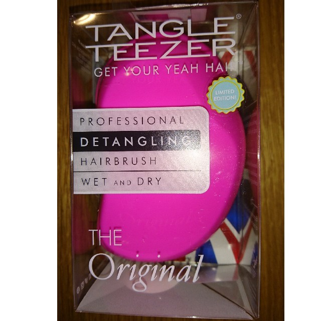 【TANGLE TEEZER】タングルティーザーTheOriginalヘアブラシ コスメ/美容のヘアケア/スタイリング(ヘアブラシ/クシ)の商品写真