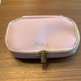 フルラ(Furla)のフルラ ピンクの化粧ポーチ(ポーチ)