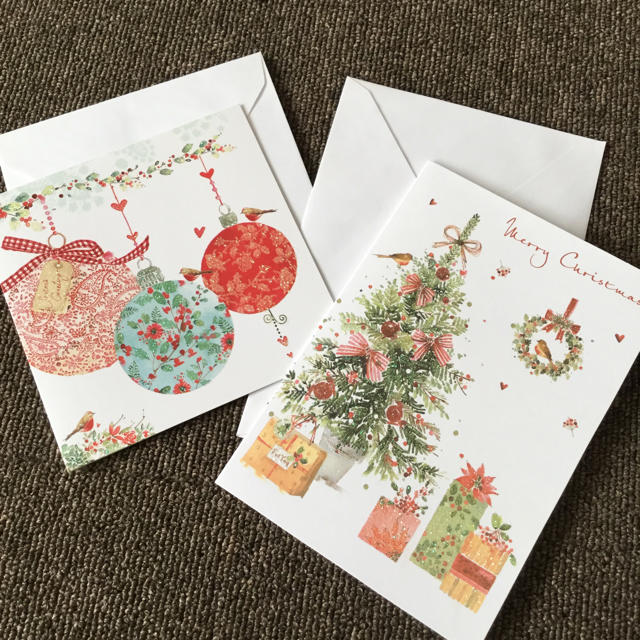 グリッター仕様 海外クリスマスカード 2種類セット 新品未使用の通販 By Kuri S Shop ラクマ