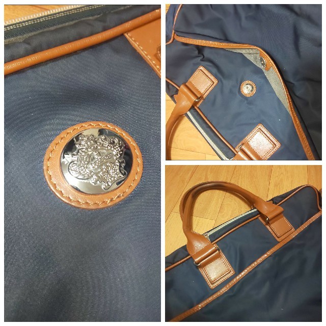 Orobianco(オロビアンコ)のオロビアンコ ビジネスバッグ ネイビー バッグ バック 鞄 カバン 紺 ナイロン メンズのバッグ(ビジネスバッグ)の商品写真