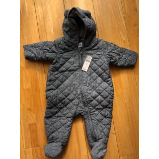 ベビーギャップ(babyGAP)の【新品未使用】baby GAPジャンプスーツ60デニム アウター(カバーオール)