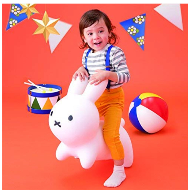 ミッフィー ブルーナ ボンボン ホワイト キッズ/ベビー/マタニティのおもちゃ(ぬいぐるみ/人形)の商品写真