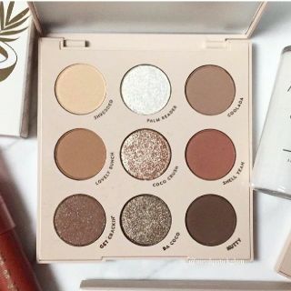 カラーポップ(colourpop)のカラーポップ  Going Coconuts 9色アイシャドウパレット(アイシャドウ)