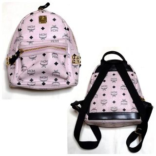 MCM - MCM エムシーエム リュック ミニ ライトピンク 財布TWICE